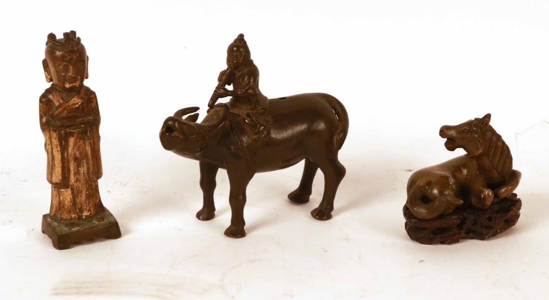 Three Chinese Bronze Sculptures (1 of 10)
