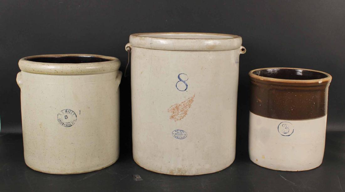 Three Stoneware Crocks (1 of 7)