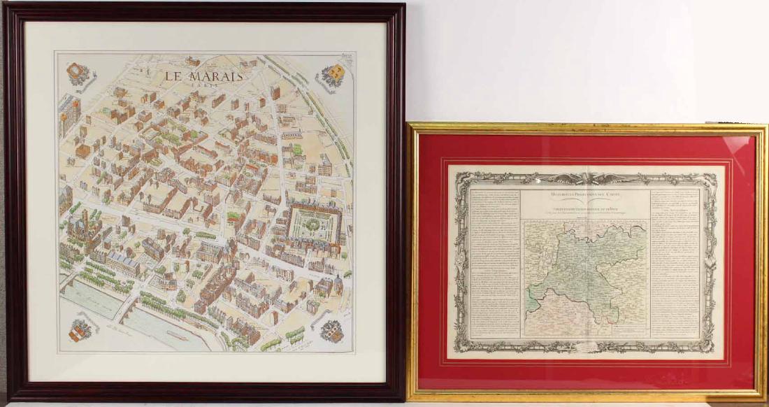 MAP OF CARTE PARTICULIERE DELISLE DE FRANCE (1 of 10)