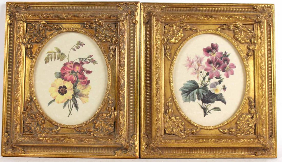 PAIR OF FLORAL PRINTS (1 of 6)