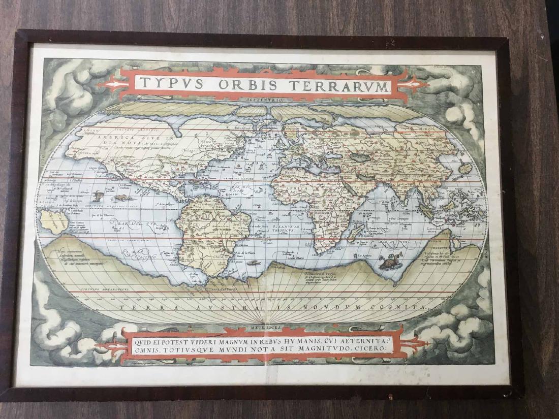 MAP PRINT, "TYPUS ORBIS TERRARUM" (1 of 2)
