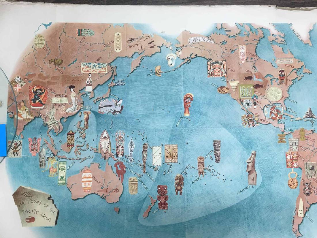 GROUP OF ASSORTED MIGUEL COVARRUBIAS MAPS (1 of 5)