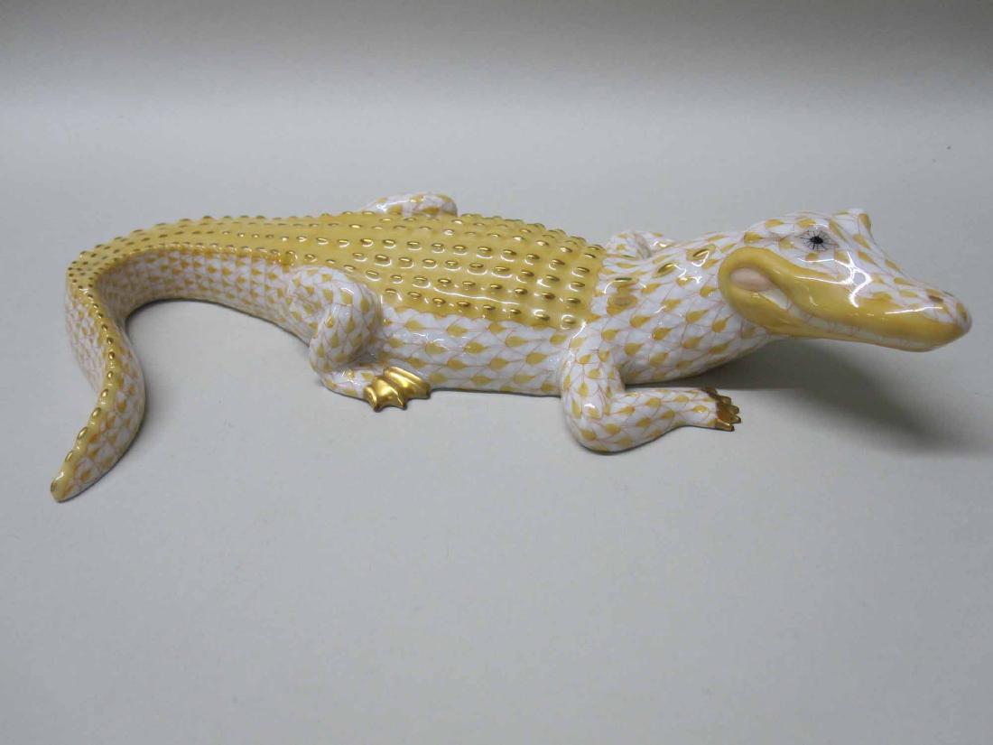 HEREND FIRST EDITION ALLIGATOR (1 of 4)