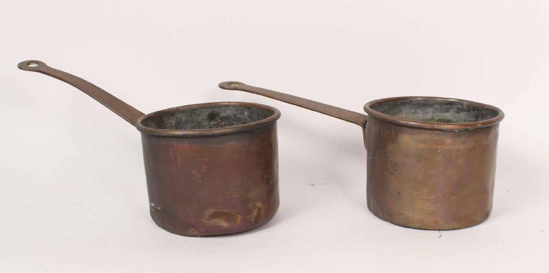 TWO COPPER POTS (1 of 8)