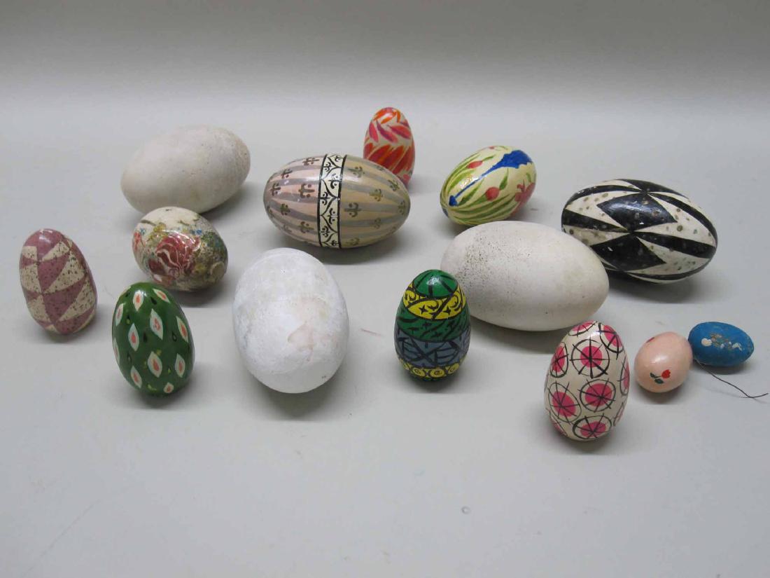 GROUP OF 14 ASSORTED EGGS (1 of 3)