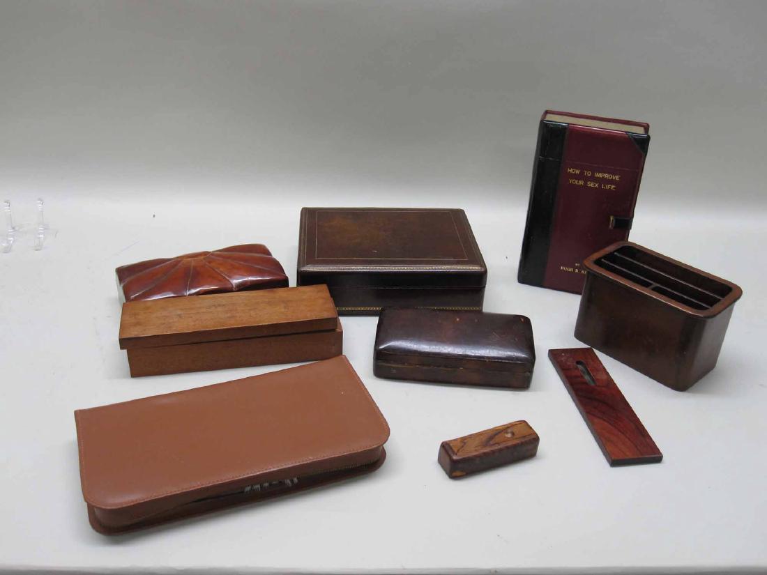 GROUP OF ASSORTED DESK TOP ARTICLES (1 of 3)