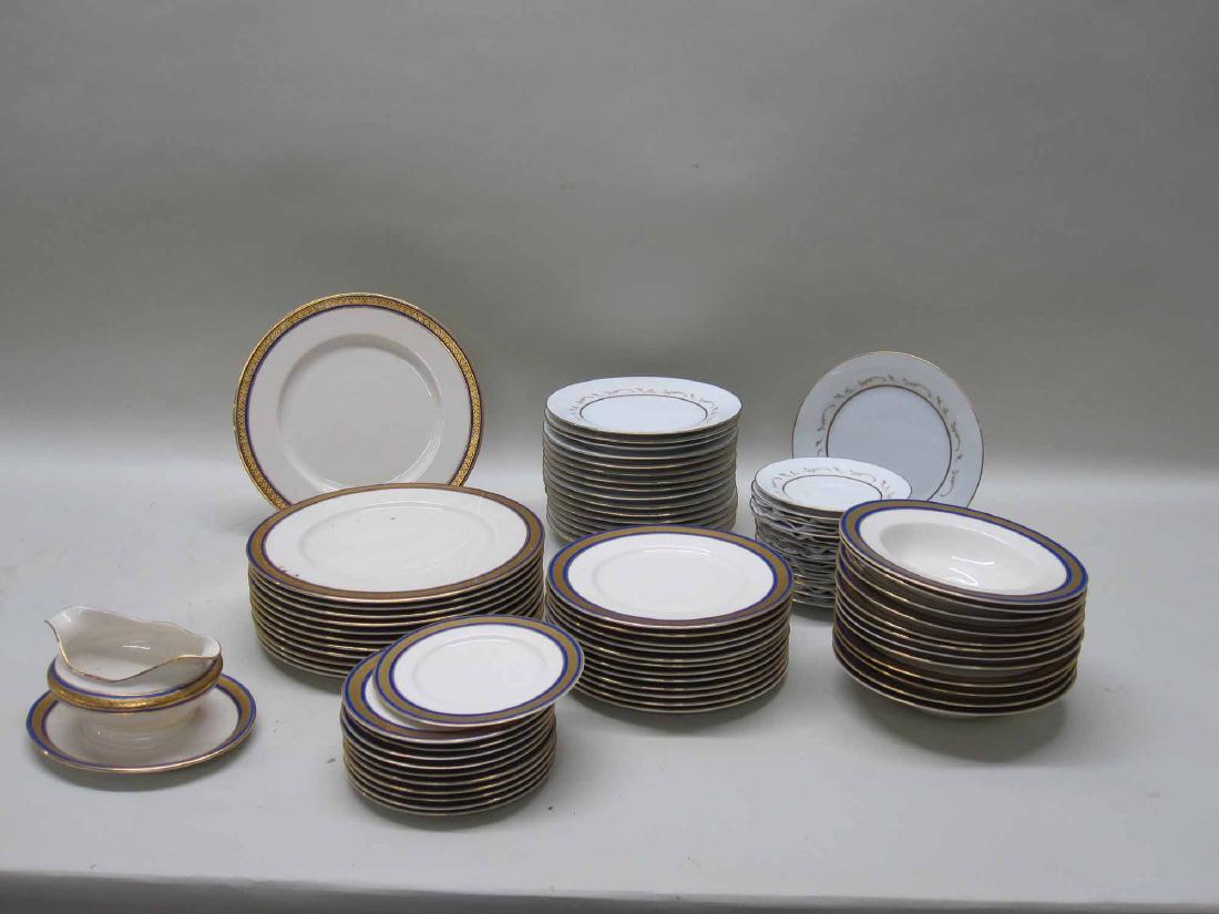 PARTIAL SET OF BERN LAN DINNERWARE: Together with a partial set of Nortiake dinnerware.