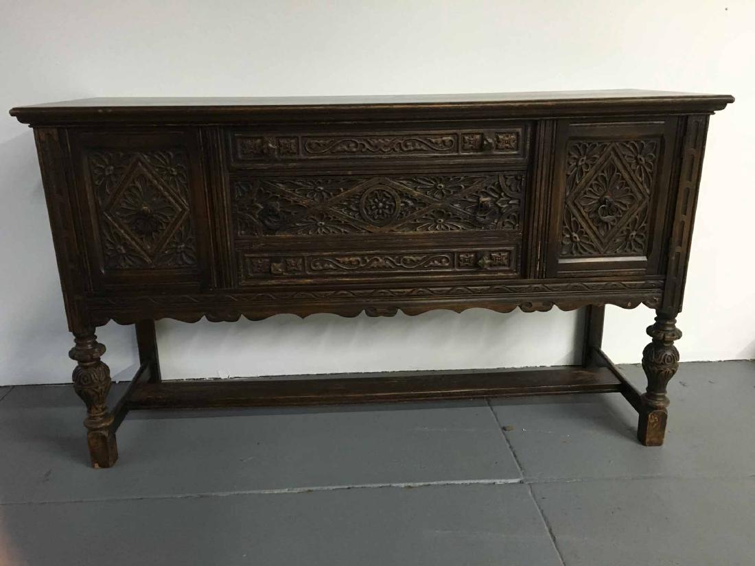 LIMBERT FURNITURE OAK SIDEBOARD (1 of 10)