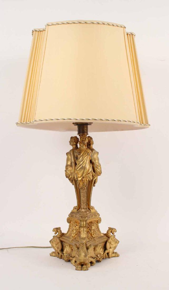 Gilt-Metal Figural Group of Three Graces (1 of 10)