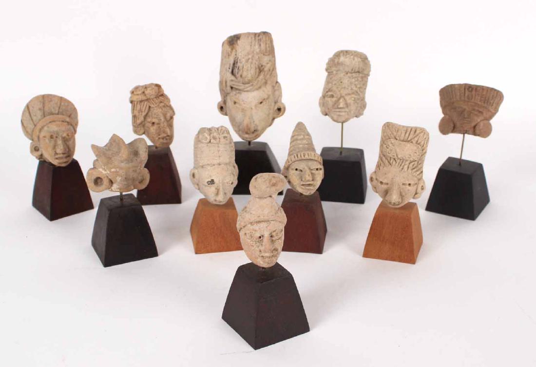 Meso American Type Pottery Figures and Fragments (1 of 9)