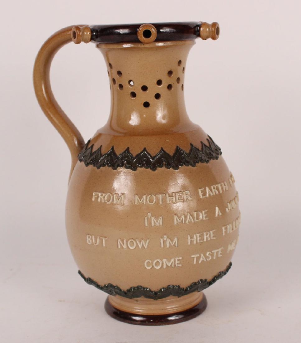 Doulton Lambeth Puzzle Jug, Ethel Beard (1 of 4)