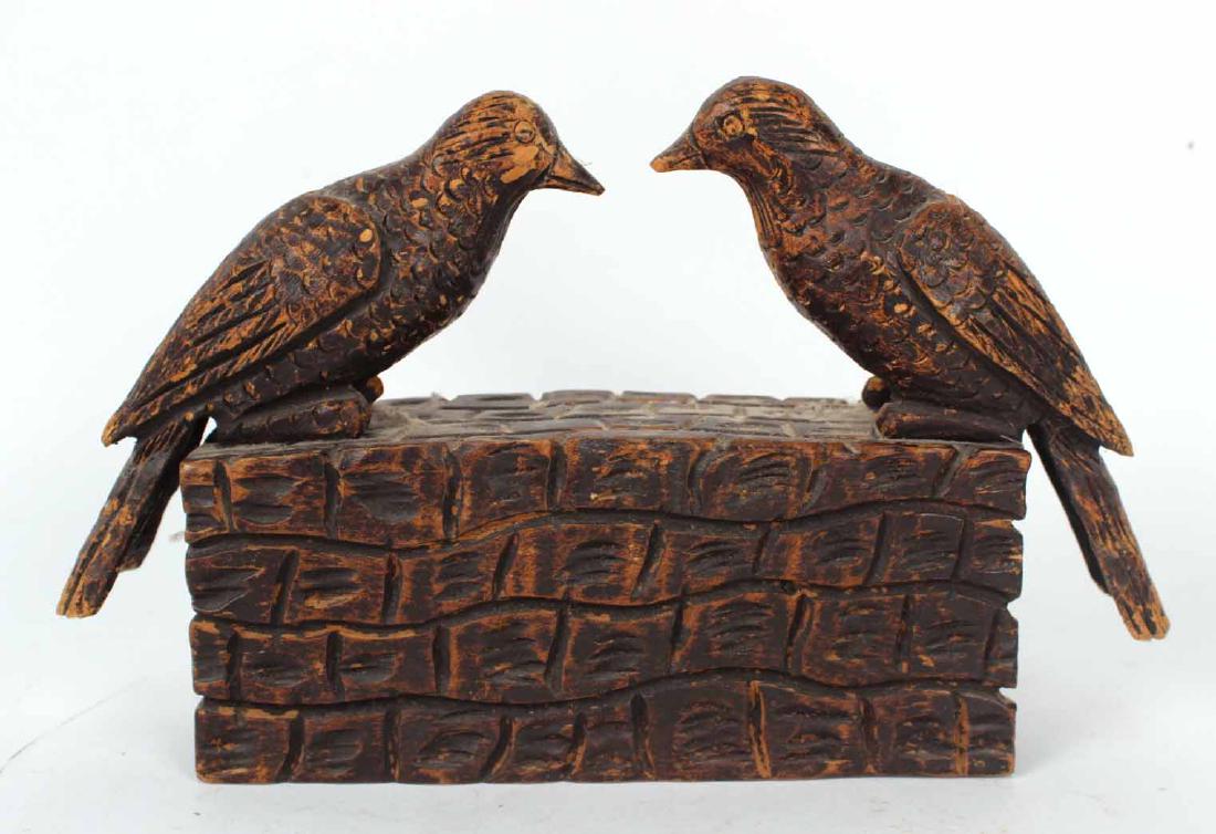 Folk Art Carved and Stained Bird Figures (1 of 7)