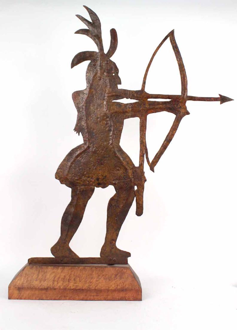 Painted Sheet Iron Weathervane (1 of 10)