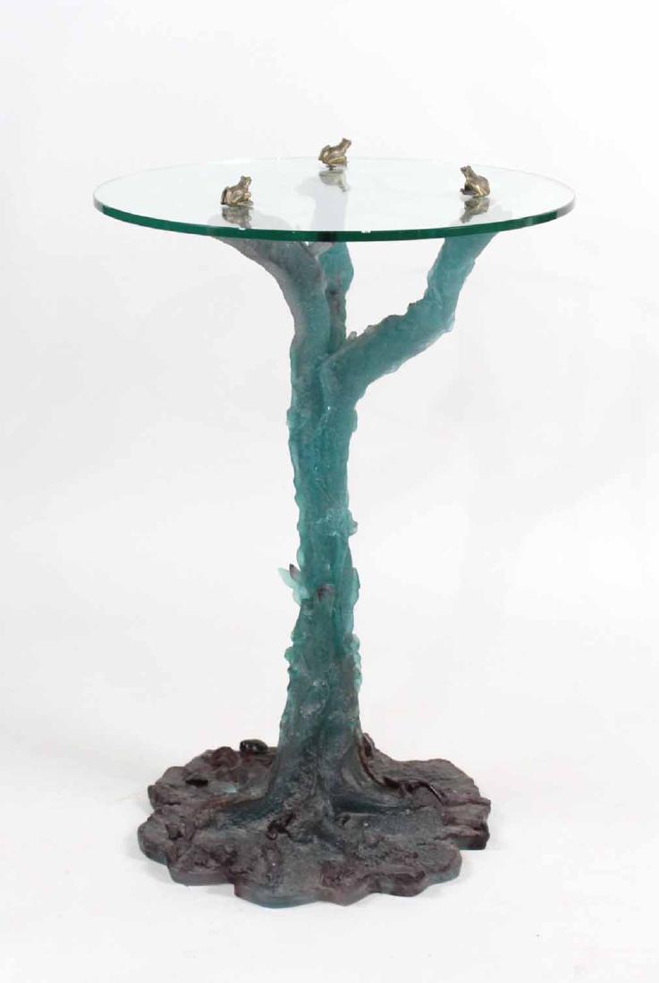 Daum Pate de Verre Glass Side Table (1 of 10)