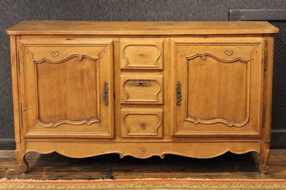 Provincial Style Oak Cabinet (1 of 10)