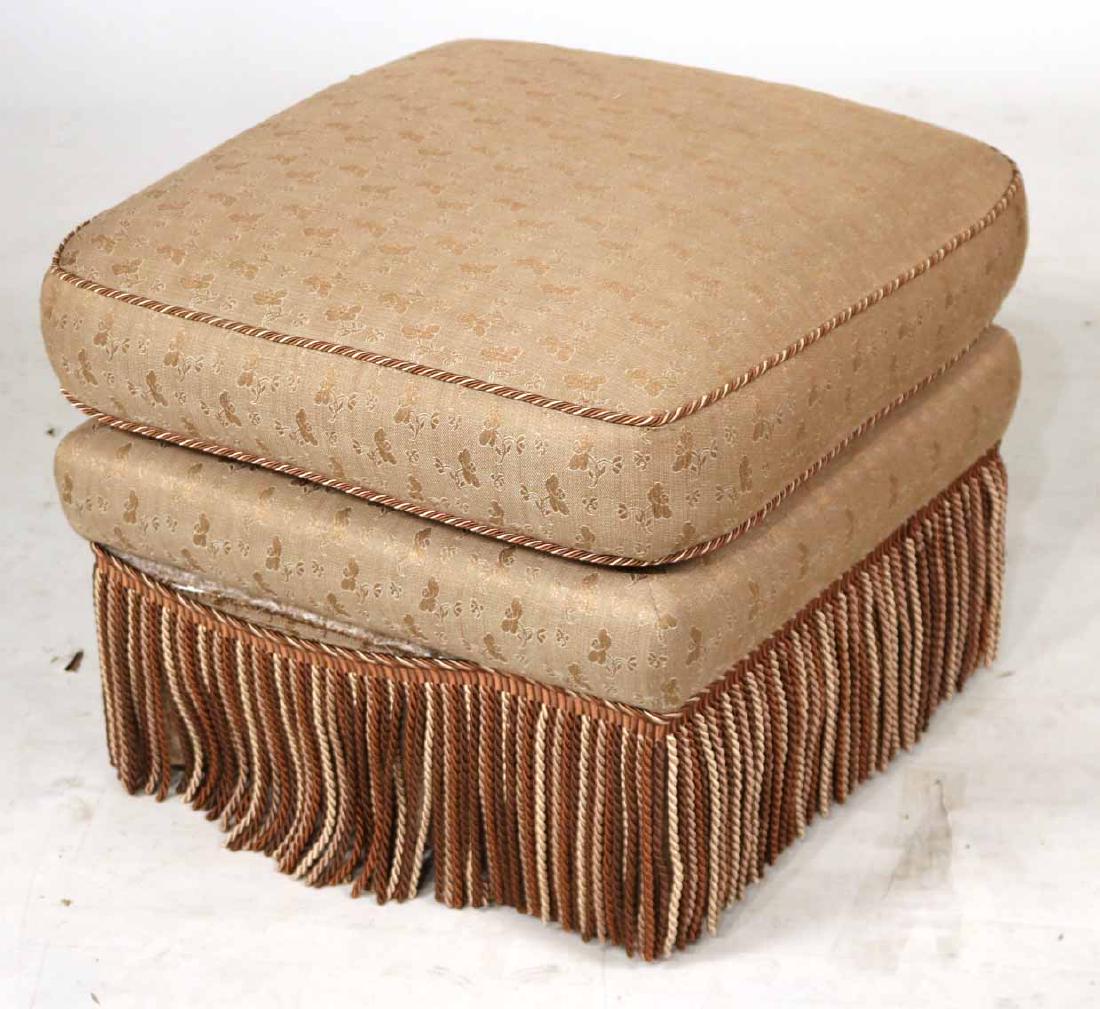 Contemporary Upholstered Ottoman (1 of 3)