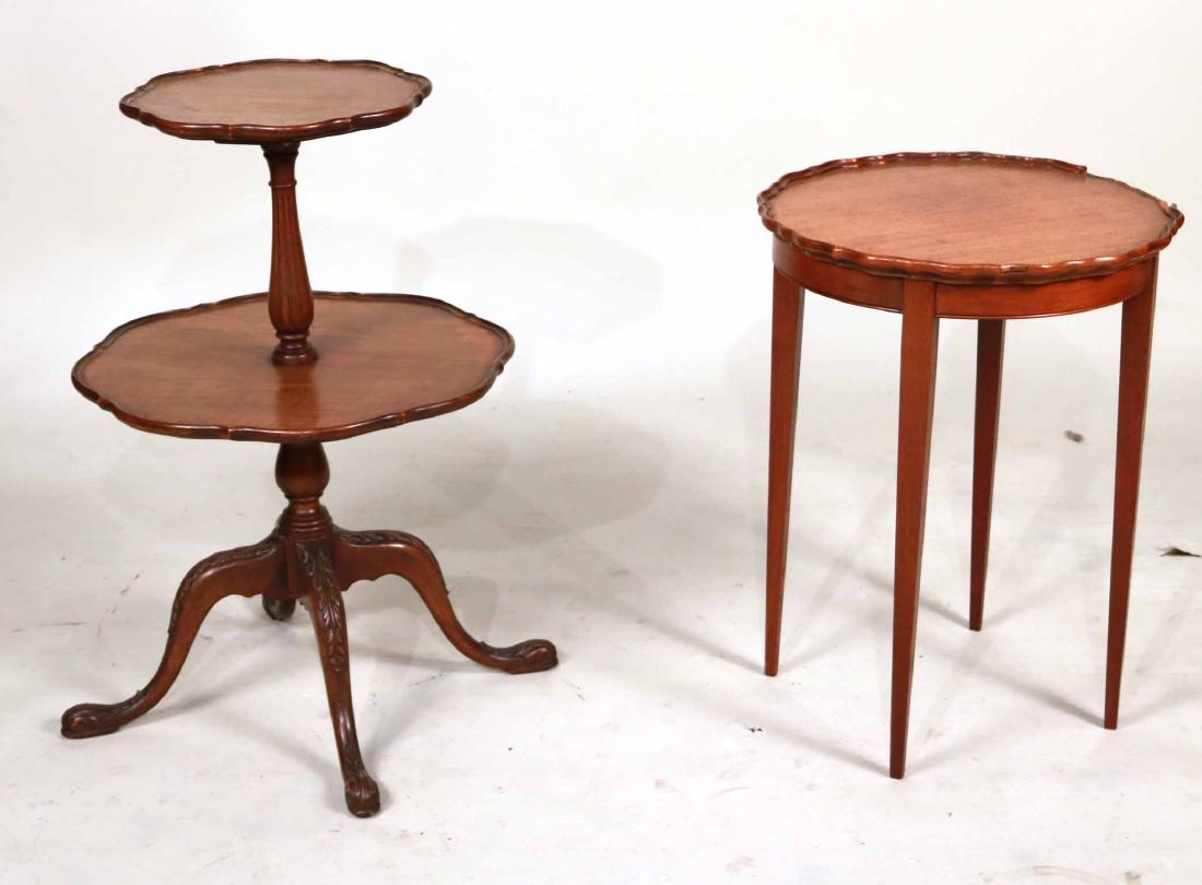 Two Mahogany Side Tables (1 of 7)