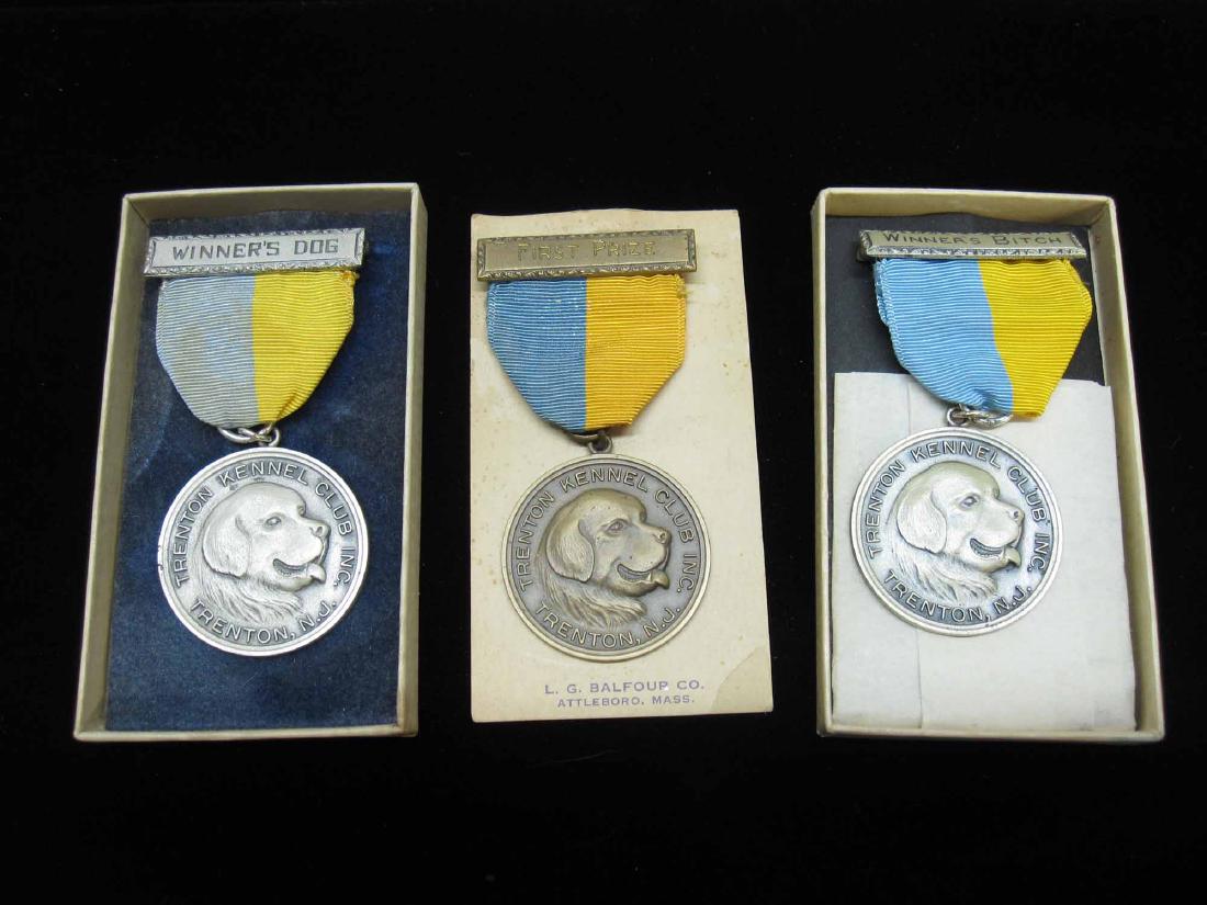 THREE TRENTON N.J. KENNEL CLUB AWARDS (1 of 2)