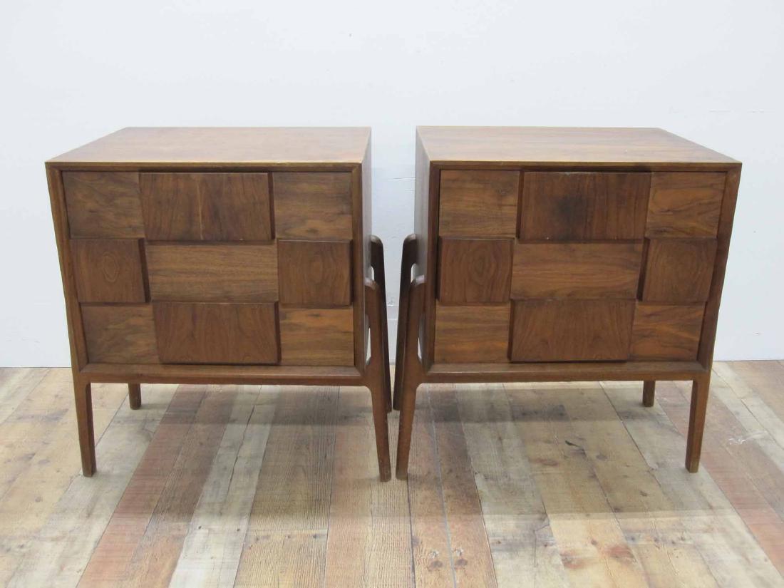 PAIR OF DANISH MODERN NIGHT STANDS (1 of 4)