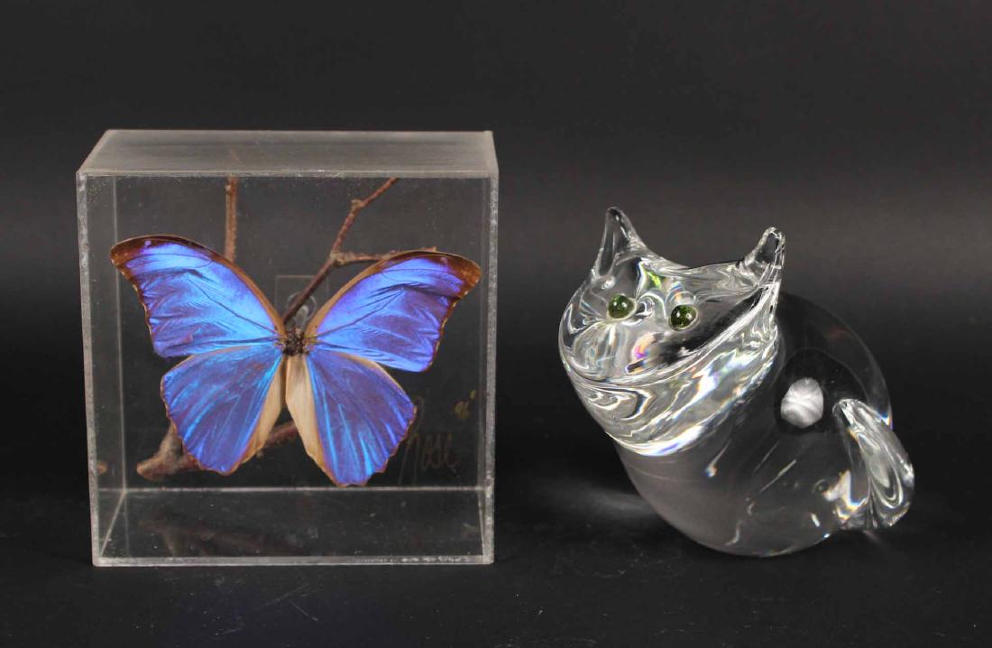 STEUBEN GLASS CAT (1 of 6)