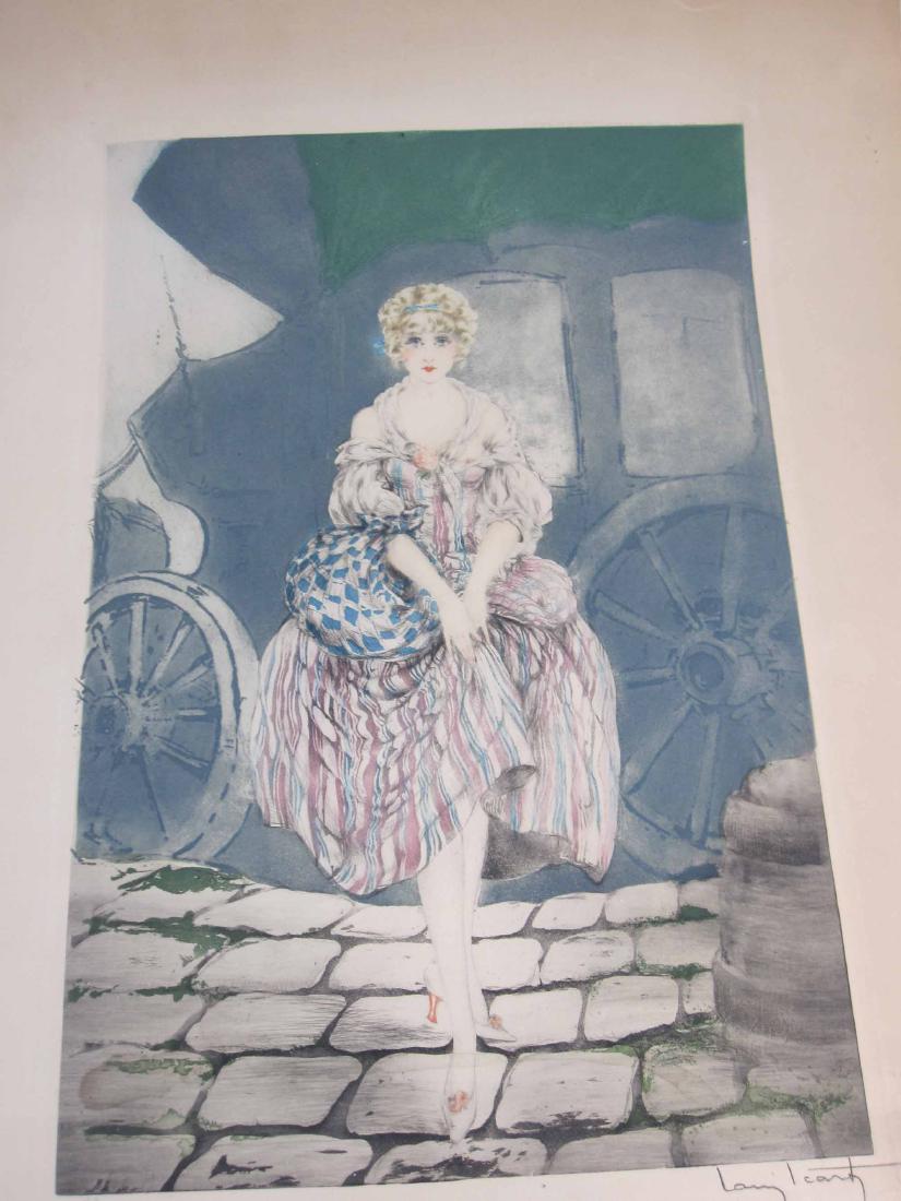 LOUIS ICART ETCHING "MANON" (1 of 5)