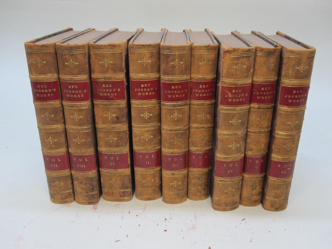 9 VOLUMES OF BEN JOHNSONS WORKS (1 of 5)