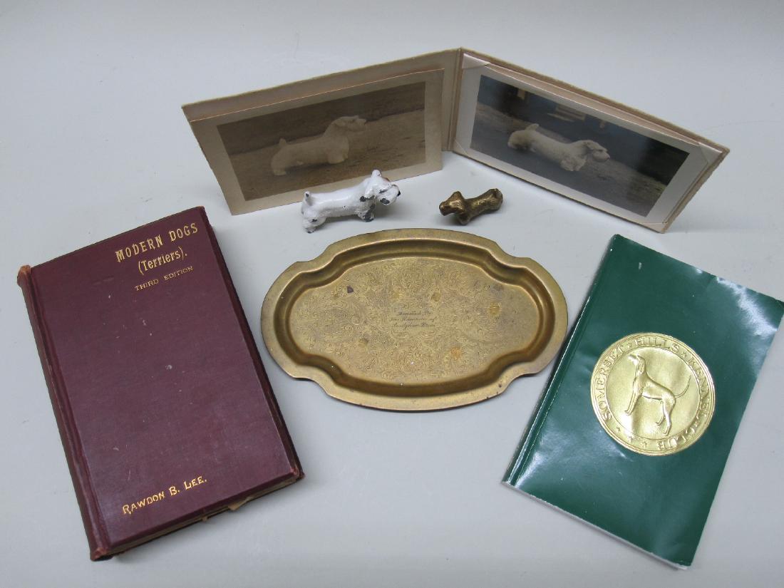 BRASS SEALYHAM TERRIER MINIATURE (1 of 5)