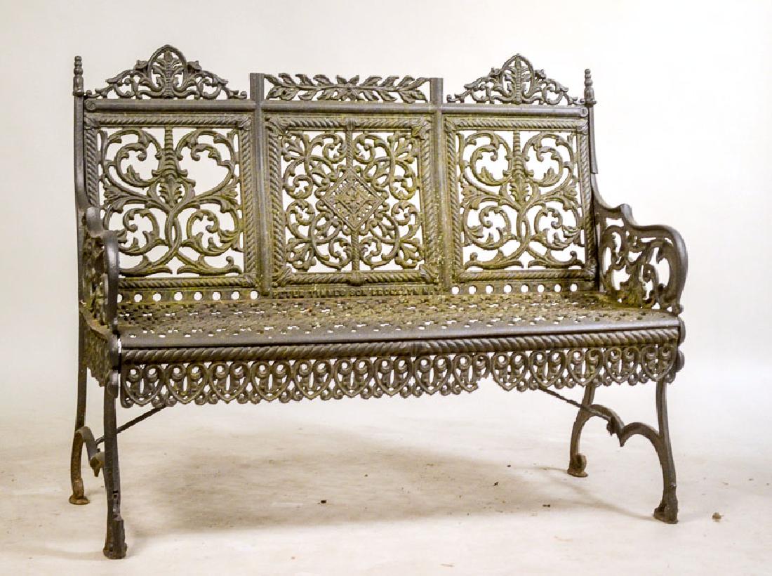 Cast-Iron Garden Bench (1 of 6)