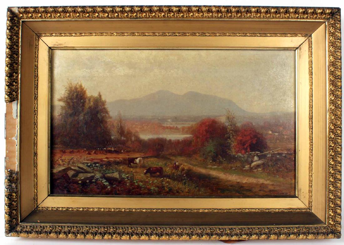 Oil on Canvas, Mountain Landscape (1 of 9)