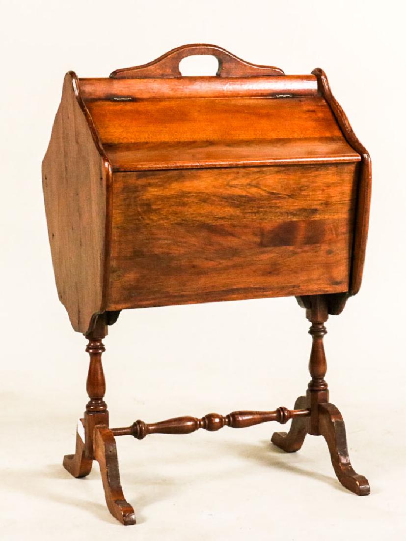 Victorian Lidded Magazine Rack (1 of 5)