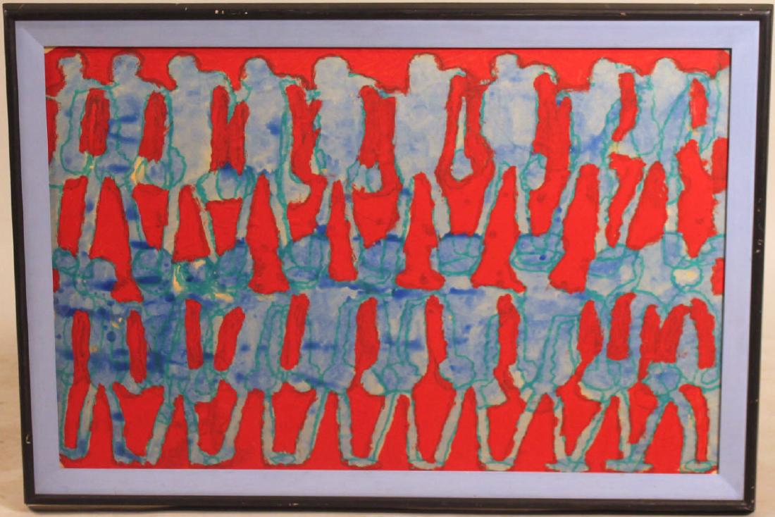 Acrylic on Board, Abstract, Masako Kono (1 of 5)