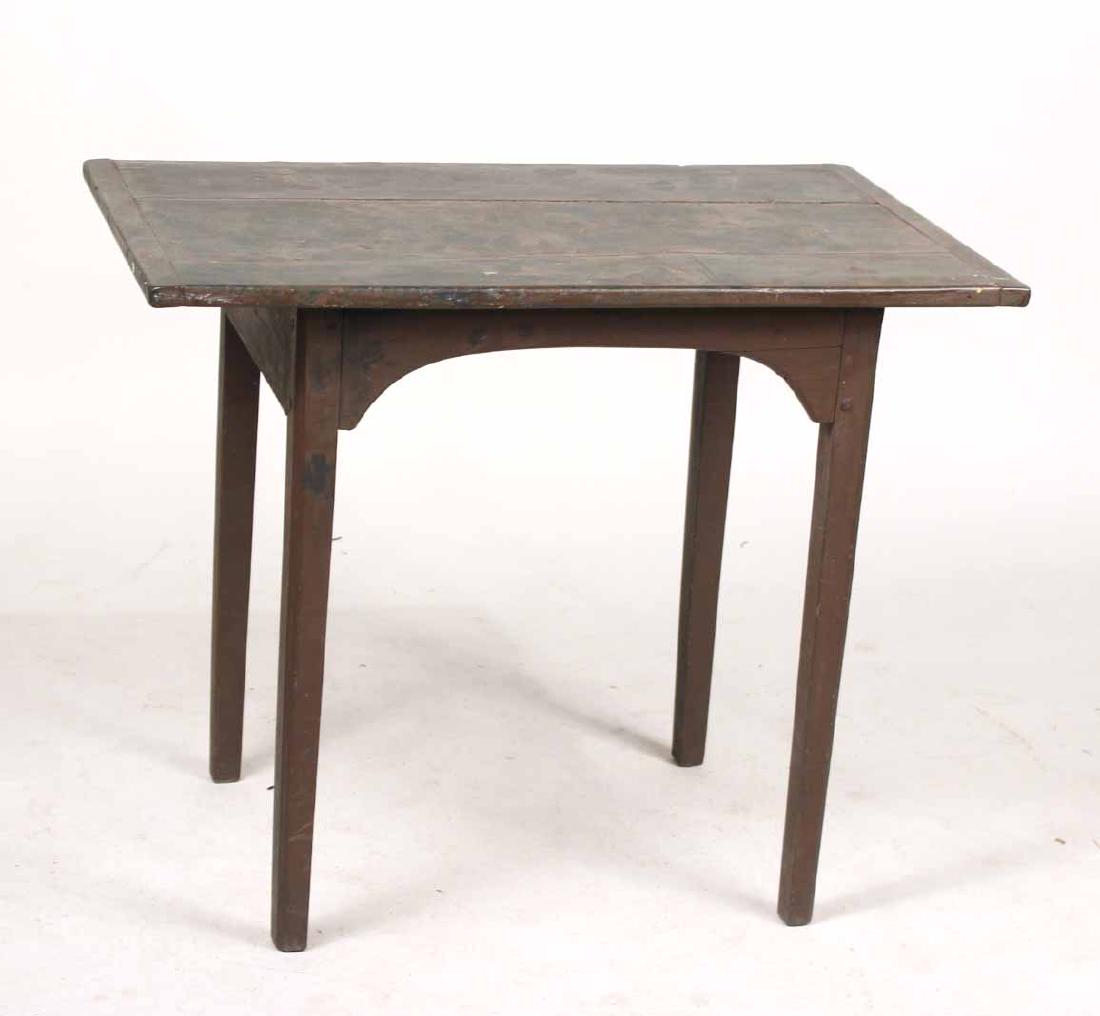 Federal Green Painted Tavern Table (1 of 4)