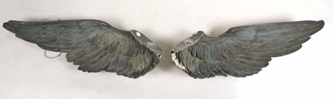 Pair of Cast-Bronze Angel Wings (1 of 8)