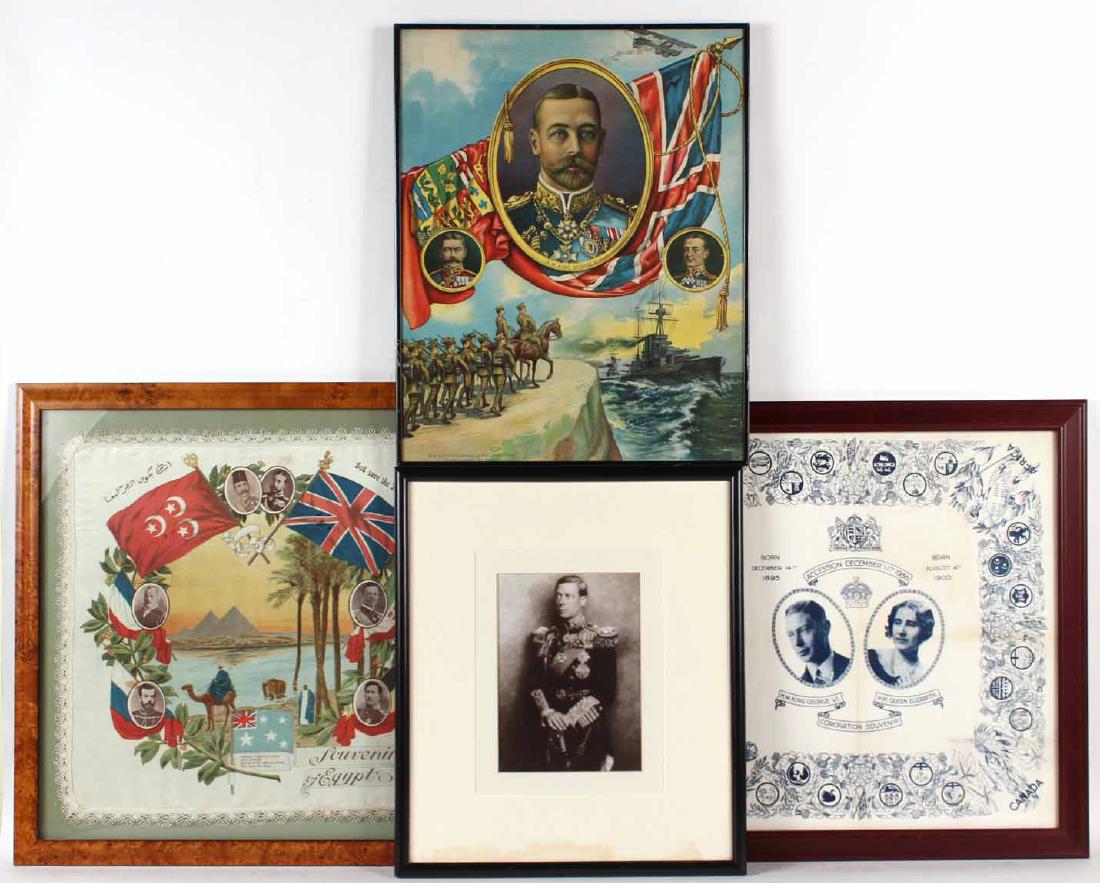 Framed Coronation Souvenir Scarf (1 of 8)