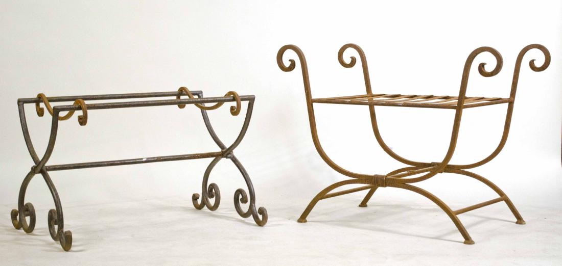 Wrought and Cast Iron Bench (1 of 5)
