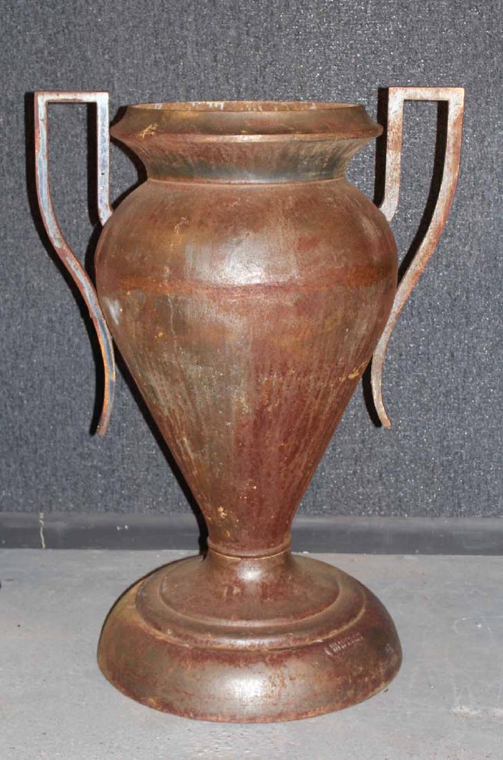 Double-Handled Cast-Iron Urn, of Impressive Size (1 of 5)