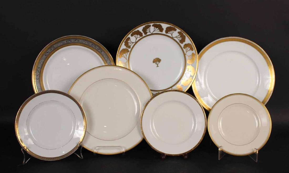 Group of Gilt Decorated Porcelain Dinnerware (1 of 9)