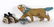Chinese Glazed Ceramic Foo Dog Roof Tile