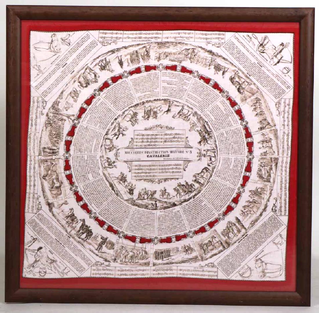 Framed Military Training Handkerchief (1 of 7)