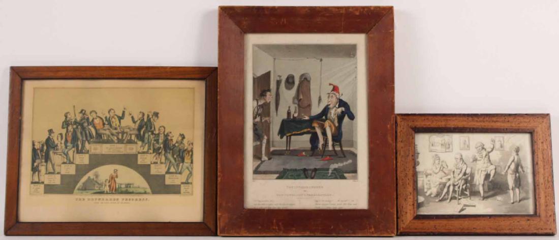 Three Printed Cartoons (1 of 7)