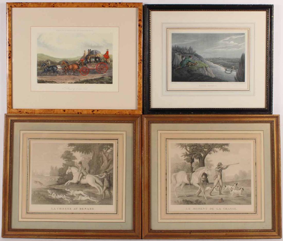 Etching, "Badger Catching," After Henry Alken (1 of 8)