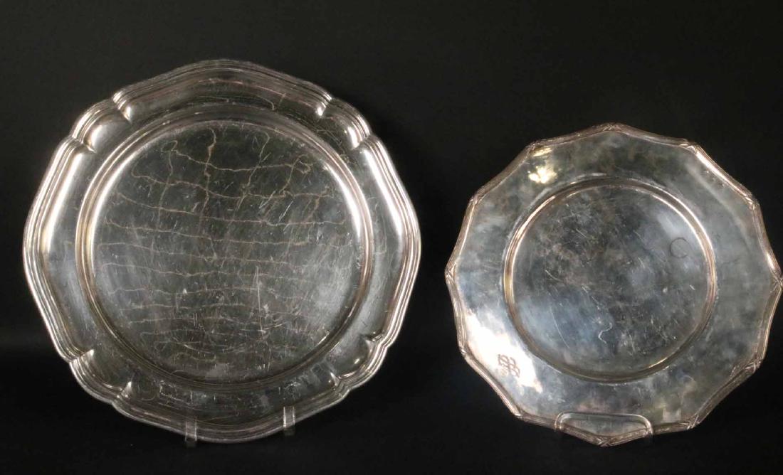 English Silver Plated Circular Tray (1 of 9)