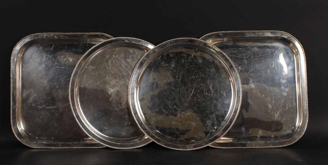 Two Pair of Silver Plated Trays (1 of 8)