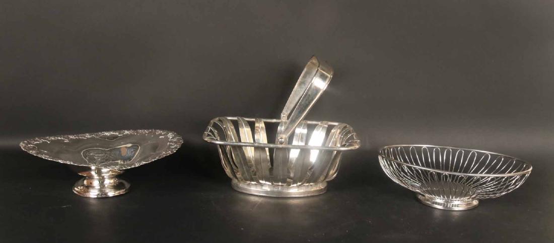 Three Silver Plated Bread Baskets (1 of 10)