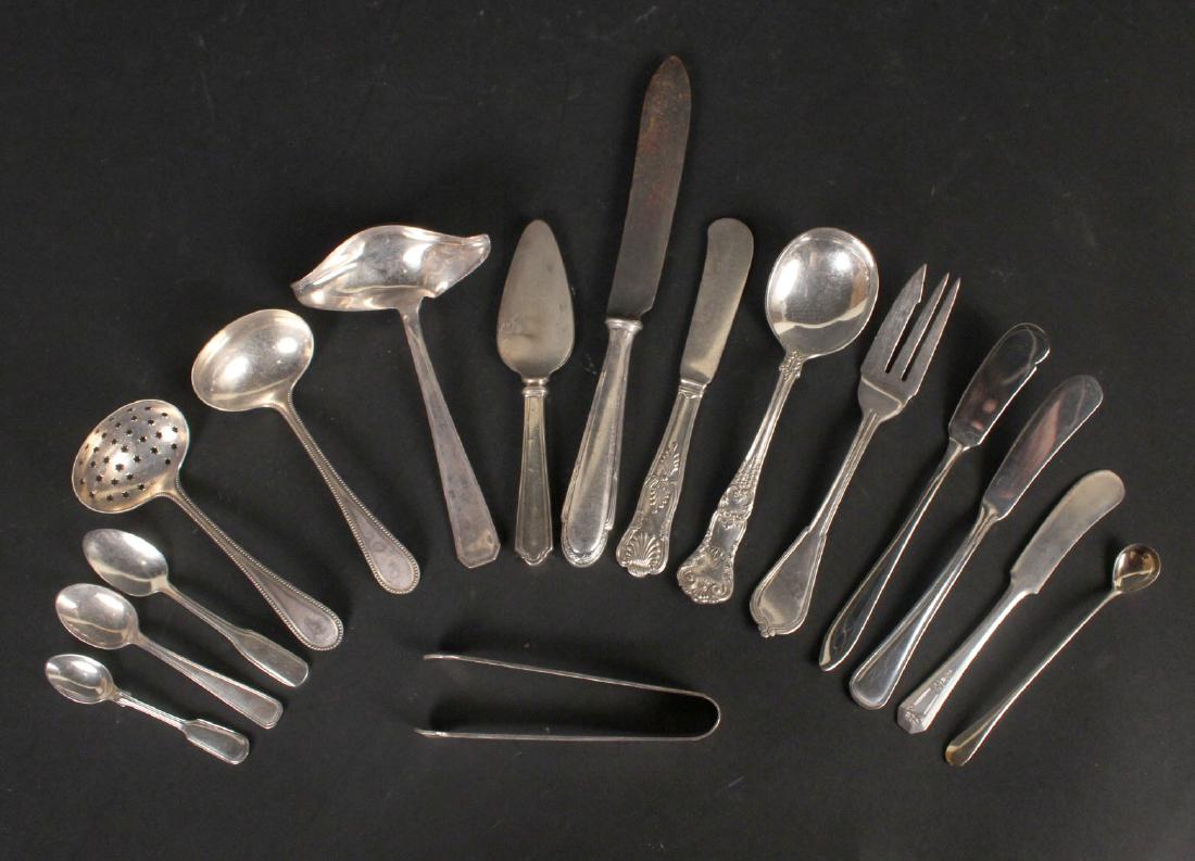 Group of Assorted Silver Plated Flatware (1 of 11)