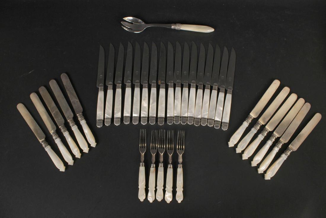 Mother-of-Pearl Handled Flatware (1 of 12)