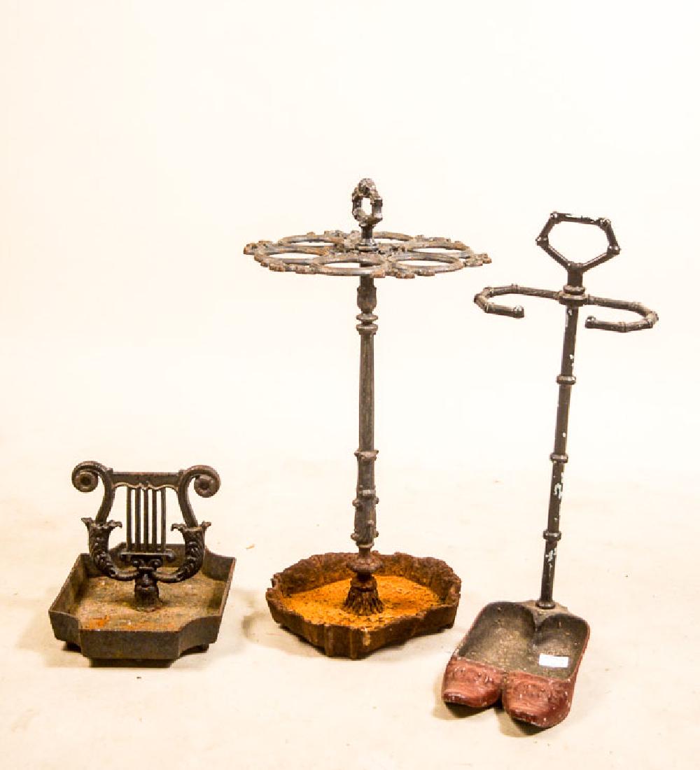 Two Cast-Iron Umbrella Stands (1 of 4)