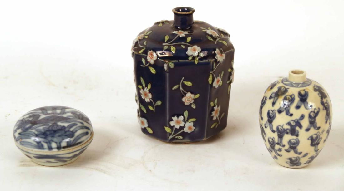 Two Chinese Blue and White Articles (1 of 10)