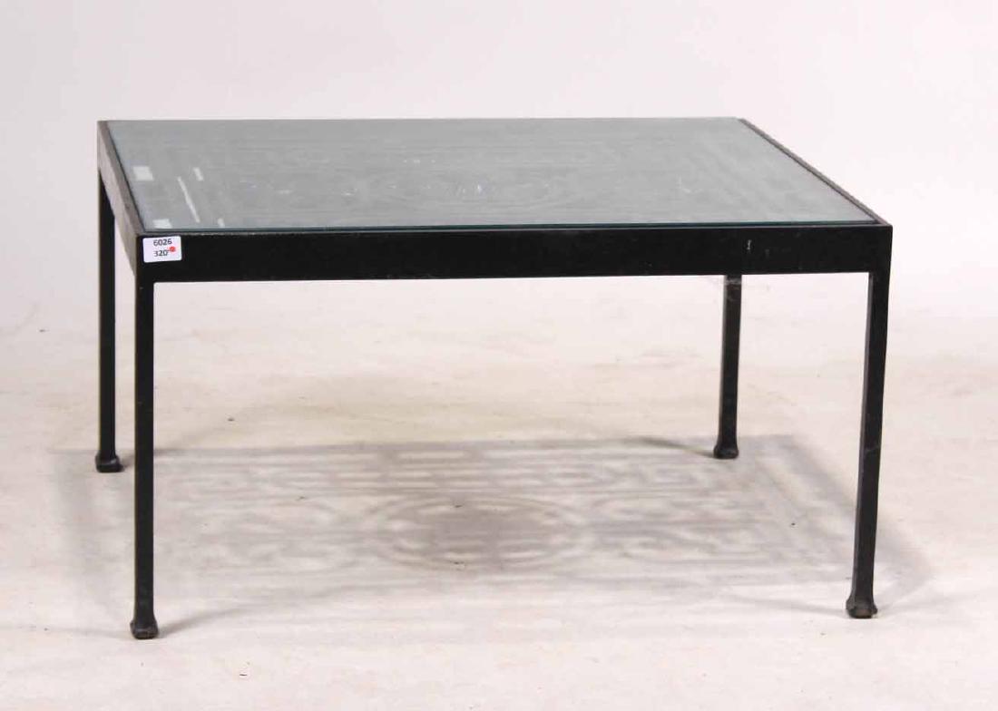Black-Painted Cast-Iron Low Table (1 of 8)