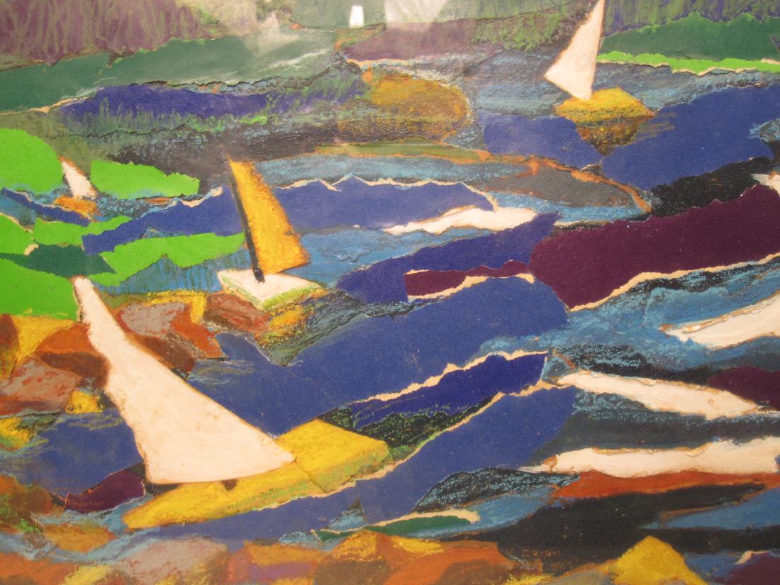 MIXED MEDIA ON BOARD OF SAILBOATS (1 of 3)